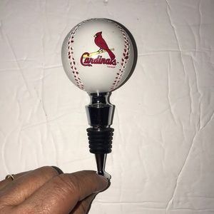 NWOT MLB Cardinals Wine Stopper